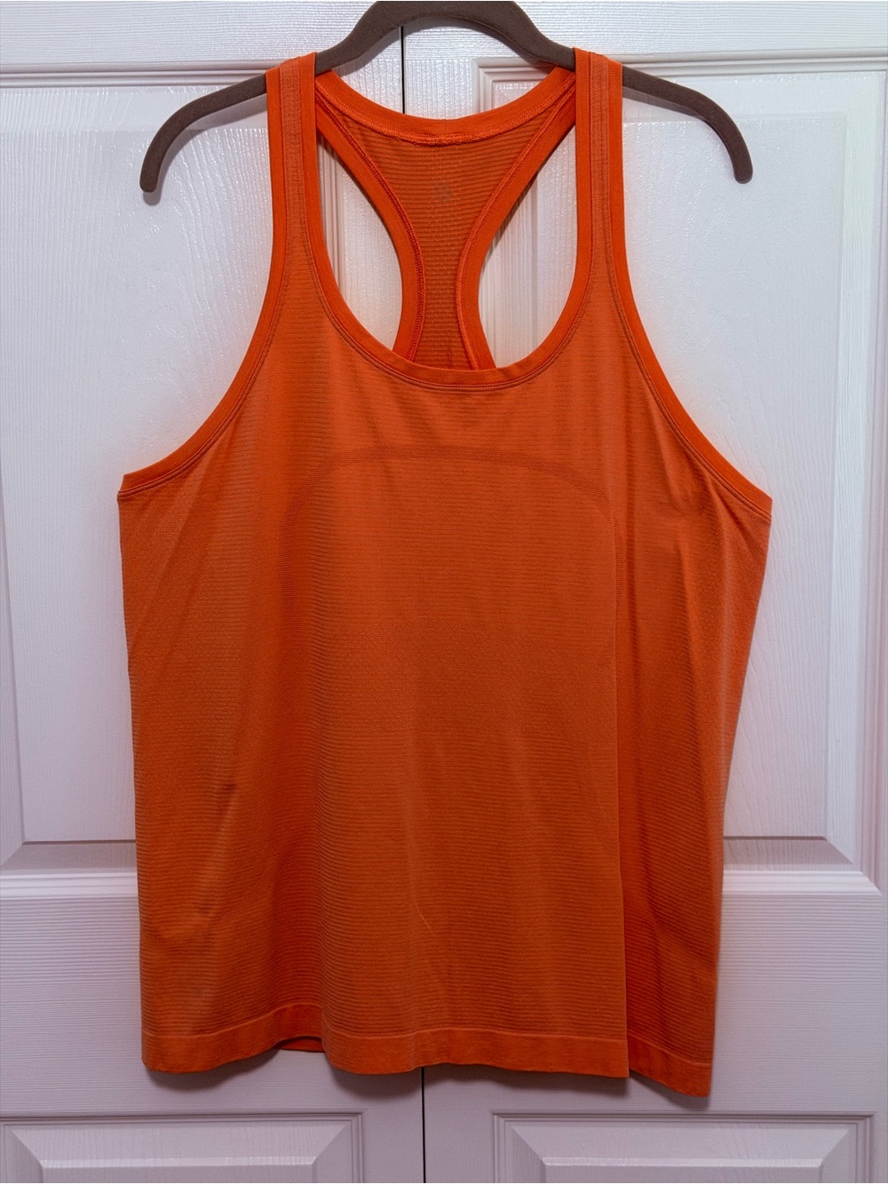 Lululemon Swiftly Tech 2.0 Racerback Tank Size 14 in Orange VGUC